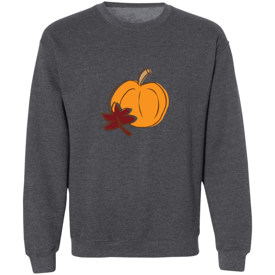 Get trendy with Pumpkin and Leaf  Crewneck Sweatshirt 8 oz (Closeout) -  available at Good Gift Company. Grab yours for $27 today!