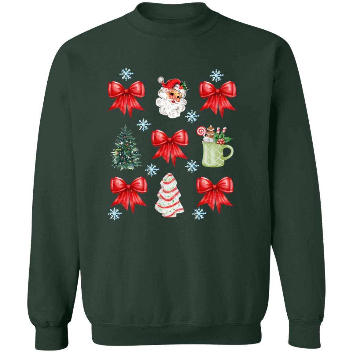 Christmas| Vintage Christmas Sweatshirt – Festive Holiday Crewneck