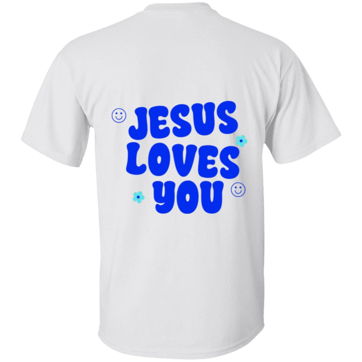 Get trendy with Jesus loves you Jesus Loves you  T-Shirt - T-Shirts available at Good Gift Company. Grab yours for $18.95 today!