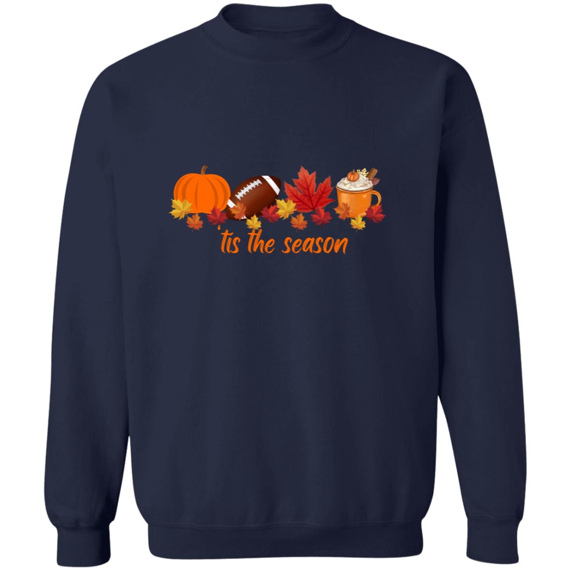 Get trendy with Tis The Season Fall Crew Neck Sweatshirt - Sweatshirts available at Good Gift Company. Grab yours for $28.95 today!