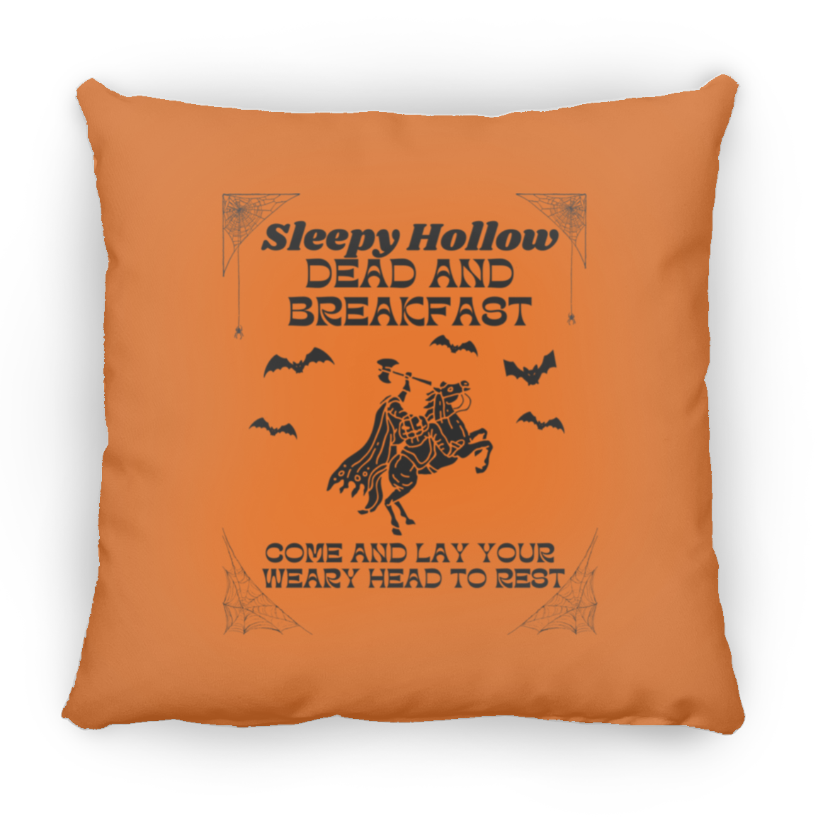 Get trendy with Sleepy Hollow Small Square Pillow - Housewares available at Good Gift Company. Grab yours for $22.95 today!