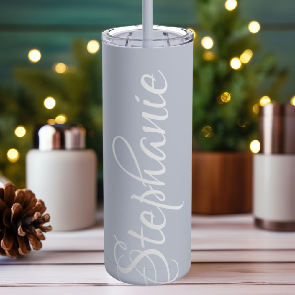 Gifts for Her| Maars Maker Personalized 20oz Tumbler – Custom Name in Elegant Script