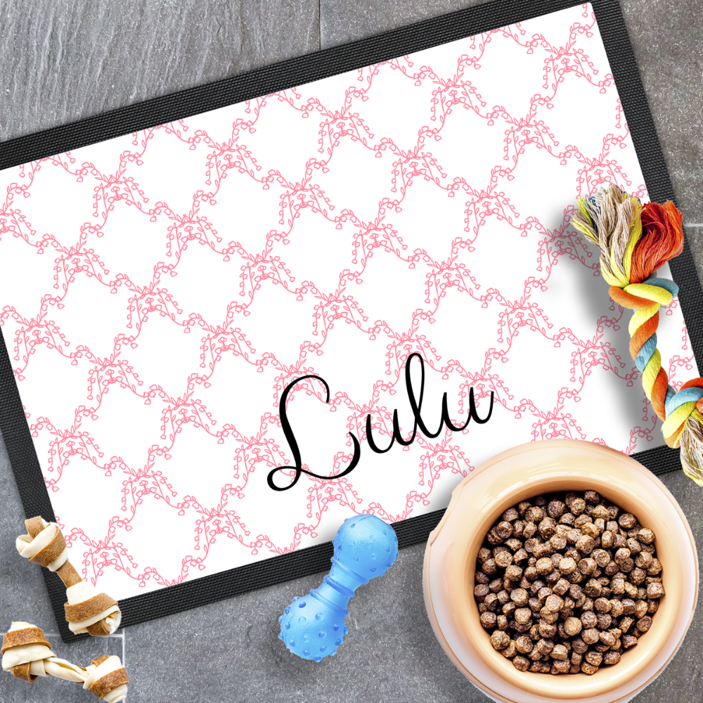 Customizable Pet Feeding Mat – Durable, Stylish, and Practical