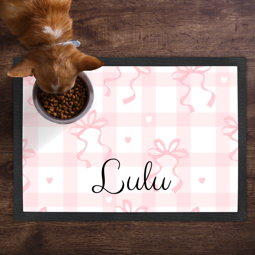 Customizable Pet Feeding Mat – Durable, Stylish, and Practical