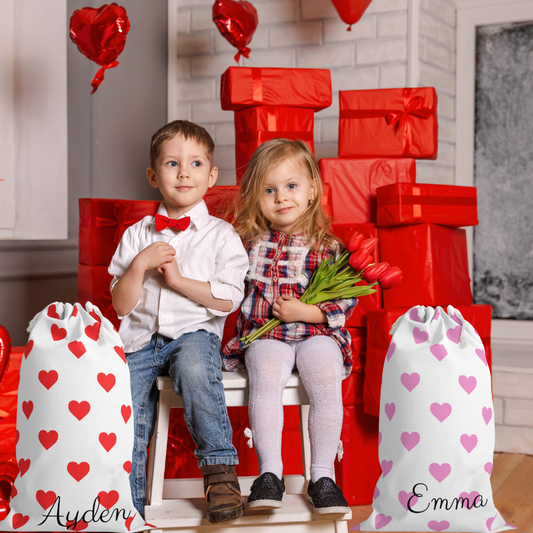 Personalized Valentine's Day Gift Bag - Perfect for Kids