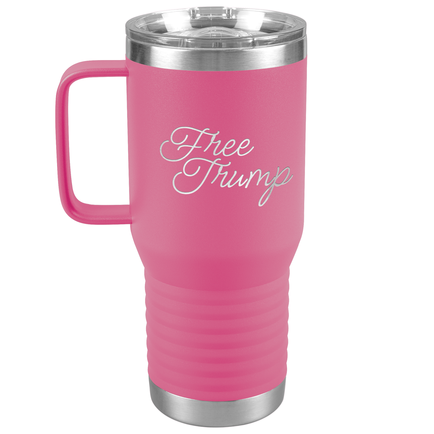 Get trendy with Free Trump 20oz Travel Tumbler -  available at Good Gift Company. Grab yours for $25 today!