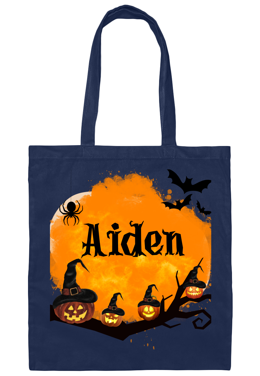 Get trendy with Personalized Trick or Treat Canvas Bag | Custom Halloween Tote for Kids -  available at Good Gift Company. Grab yours for $18 today!