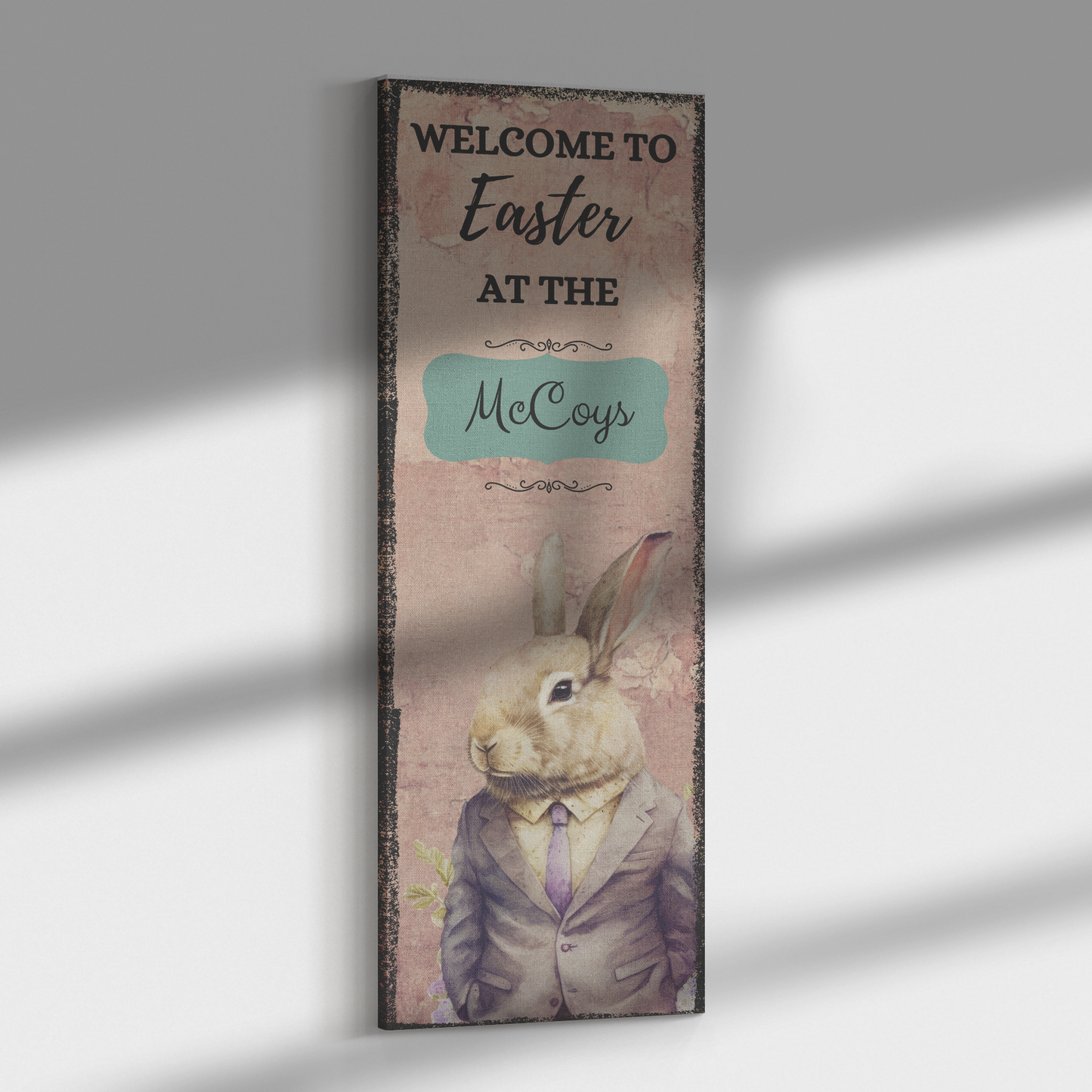 Personalized Easter Canvas