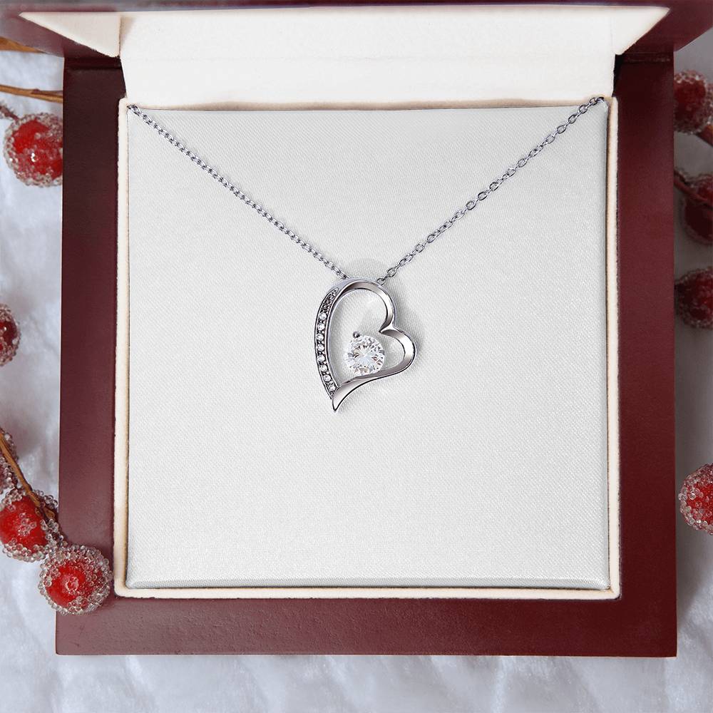 Wife Gifts| To My Gorgeous Wife Forever Love Necklace (W/B)