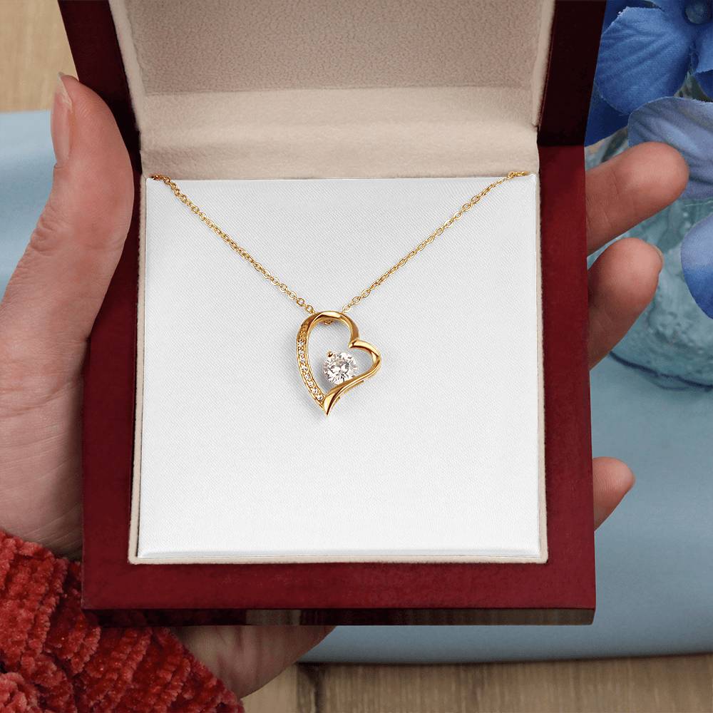 Wife Gifts| To My Gorgeous Wife Forever Love Necklace (W/B)