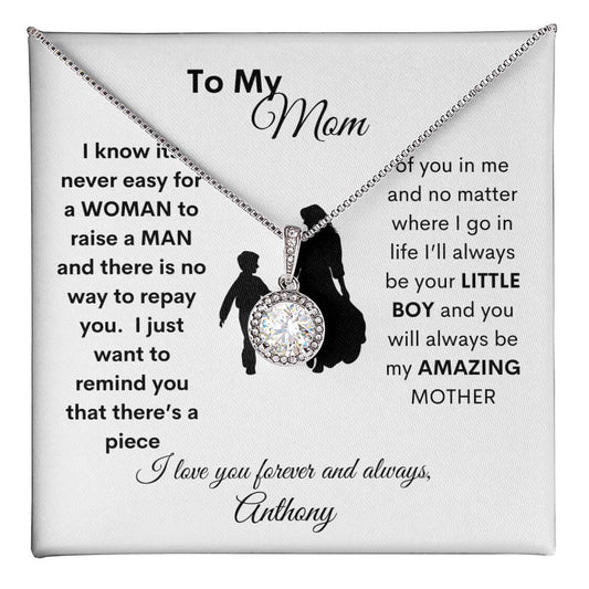 Get trendy with To My Mom:  From Man you raised - Jewelry available at Good Gift Company. Grab yours for $59.95 today!