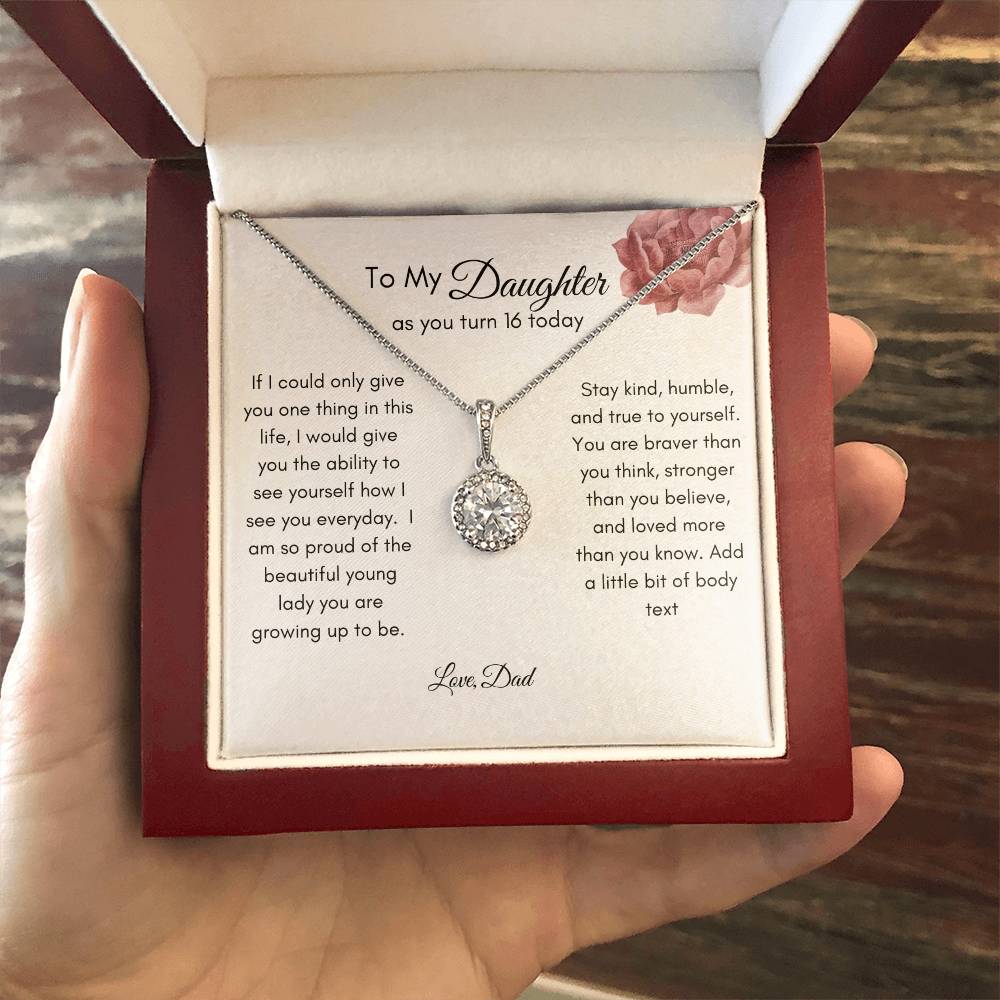 Get trendy with Eternal Hope Pendant for Daughter's Sweet 16 Birthday - Jewelry available at Good Gift Company. Grab yours for $59.95 today!