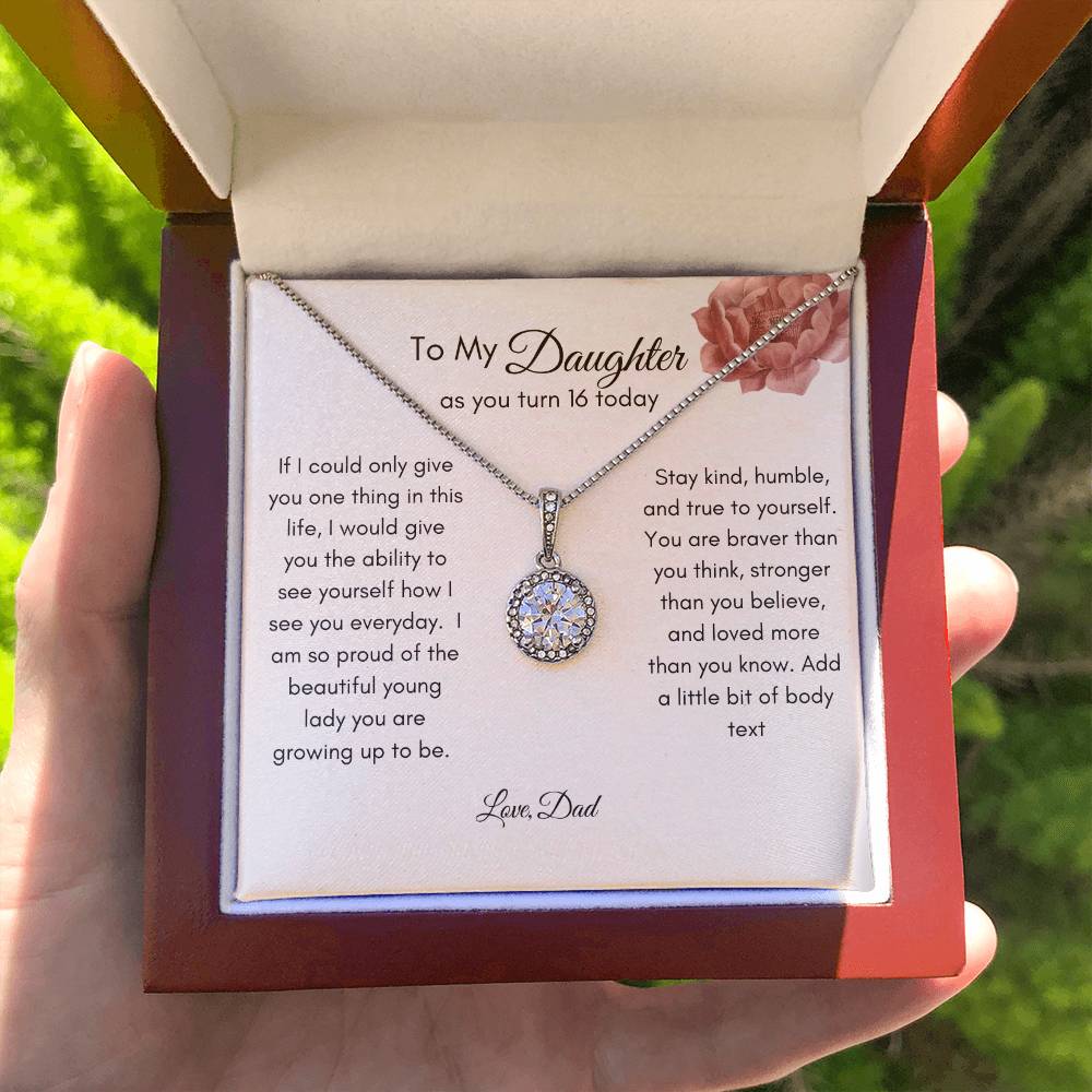 Get trendy with Eternal Hope Pendant for Daughter's Sweet 16 Birthday - Jewelry available at Good Gift Company. Grab yours for $59.95 today!