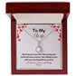 Get trendy with To My Wife Eternal Hope Necklace - Jewelry available at Good Gift Company. Grab yours for $59.95 today!