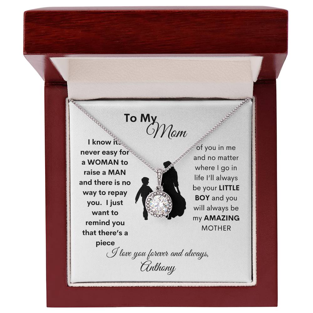 Get trendy with To My Mom:  From Man you raised - Jewelry available at Good Gift Company. Grab yours for $59.95 today!