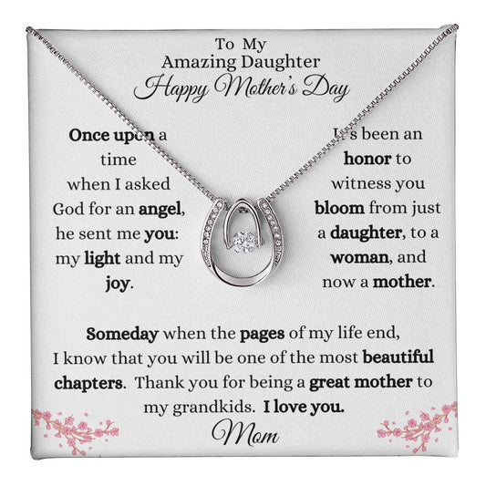 Get trendy with To My Amazing Daughter on Mother's Day - Jewelry available at Good Gift Company. Grab yours for $59.95 today!