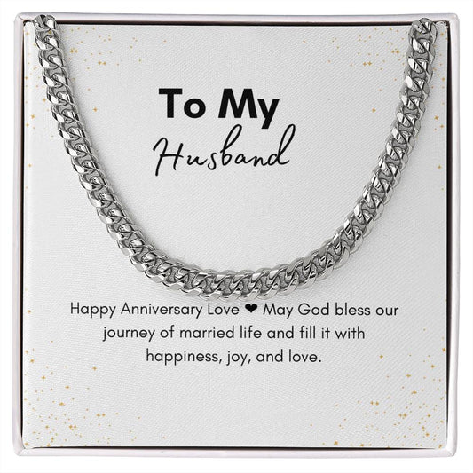 Get trendy with Husband Cuban Chain - Jewelry available at Good Gift Company. Grab yours for $39.95 today!