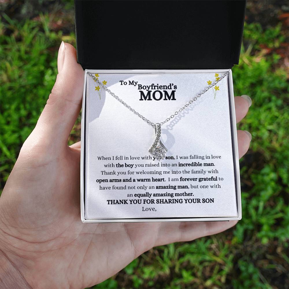 Get trendy with To My Boyfriend's Mom - Jewelry available at Good Gift Company. Grab yours for $59.95 today!