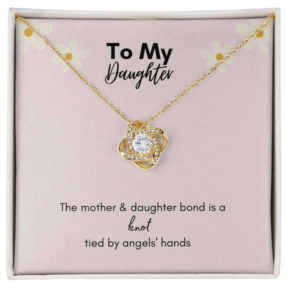 Get trendy with To Daughter from mom Love Knot - Jewelry available at Good Gift Company. Grab yours for $39.95 today!
