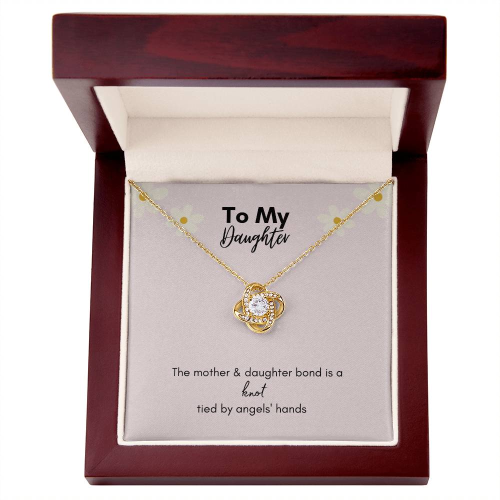 Get trendy with To Daughter from mom Love Knot - Jewelry available at Good Gift Company. Grab yours for $39.95 today!