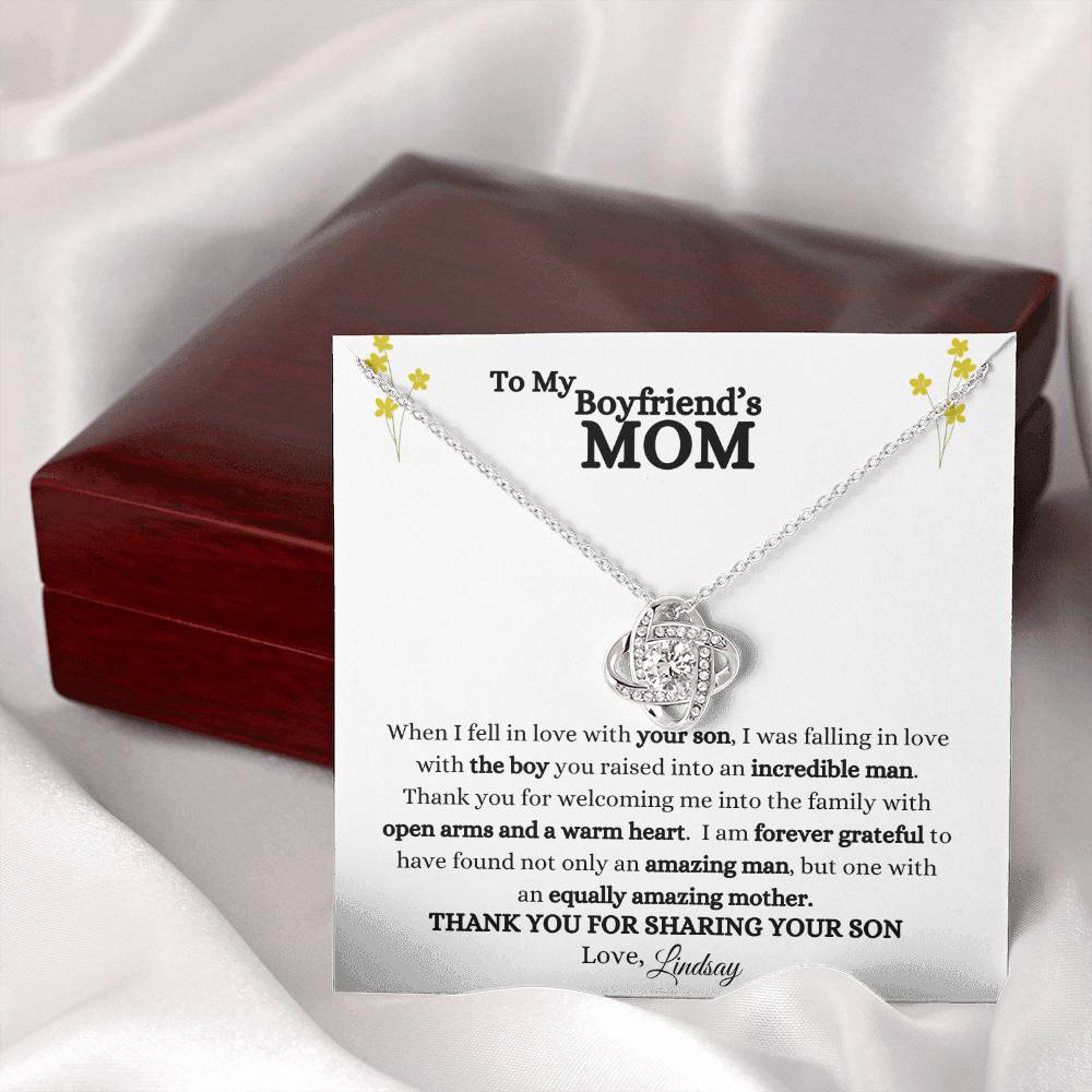 Get trendy with To My Boyfriend's Mom - Jewelry available at Good Gift Company. Grab yours for $59.95 today!