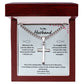 Get trendy with To My Husband cross necklace - Jewelry available at Good Gift Company. Grab yours for $49.95 today!