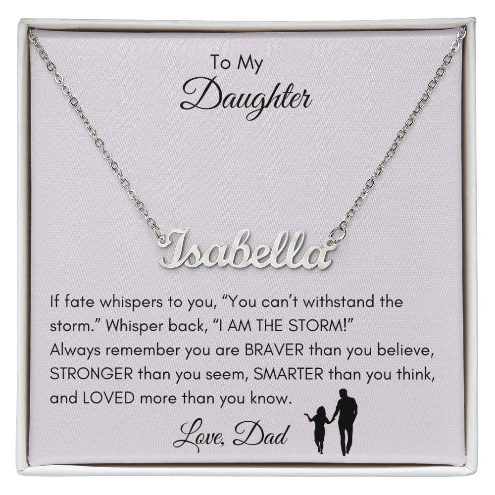 Get trendy with To My Daughter Love Dad - Jewelry available at Good Gift Company. Grab yours for $39.95 today!