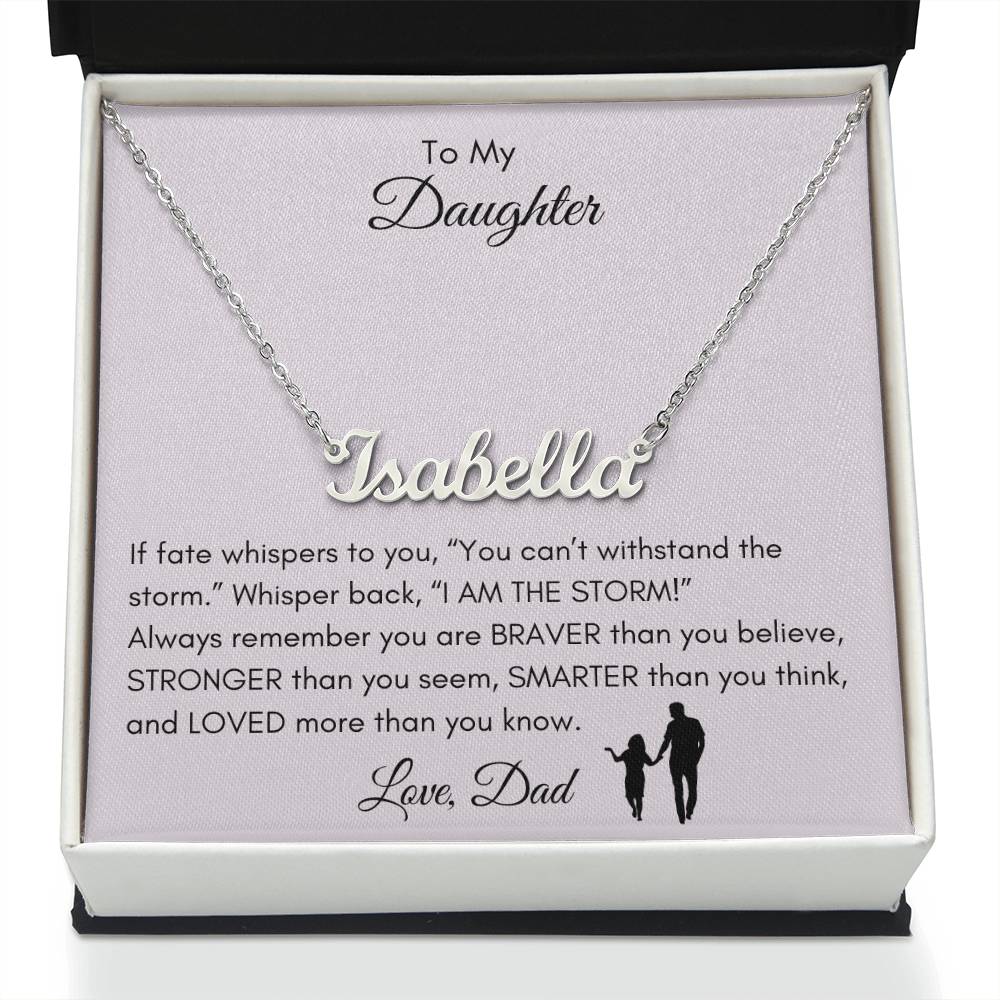 Get trendy with To My Daughter Love Dad - Jewelry available at Good Gift Company. Grab yours for $39.95 today!