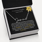 Get trendy with To My Daughter:  Signature Style Name Necklace with Heartfelt Sweet 16 Birthday Message - Jewelry available at Good Gift Company. Grab yours for $39.95 today!