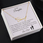 Get trendy with To My Daughter Love Dad Signature Name Necklace - Jewelry available at Good Gift Company. Grab yours for $39.95 today!