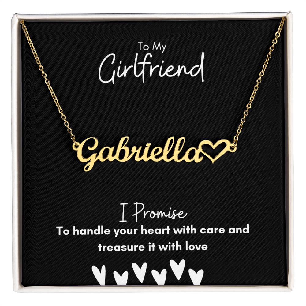 Get trendy with To my girlfriend Name necklace - Jewelry available at Good Gift Company. Grab yours for $39.95 today!