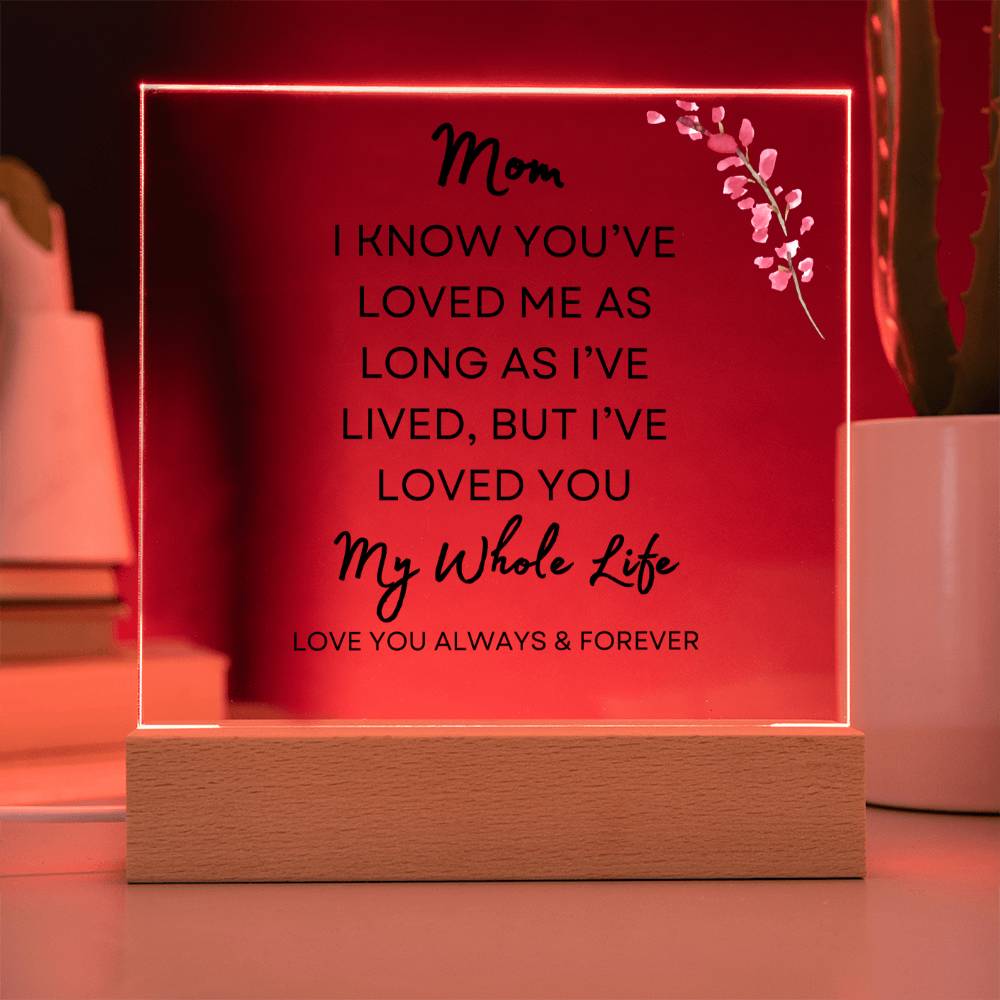 Get trendy with Sweet Gift for Mom (Black Text with Pink Flower) - Jewelry available at Good Gift Company. Grab yours for $39.95 today!