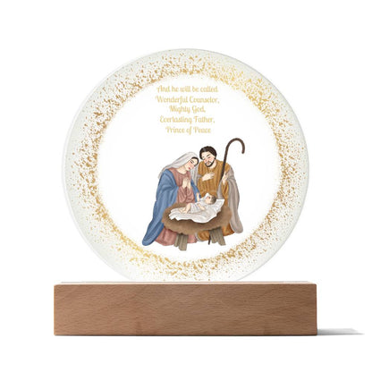 Get trendy with "And He shall be called Wonderful..." Acrylic Plaque and Night Light - Jewelry available at Good Gift Company. Grab yours for $39.95 today!