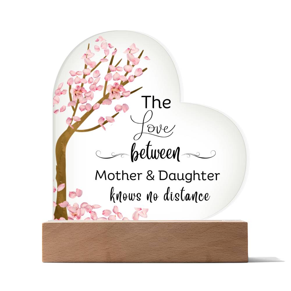Get trendy with The Love Between Mother and Daughter Knows No Distance Night light - Jewelry available at Good Gift Company. Grab yours for $39.95 today!