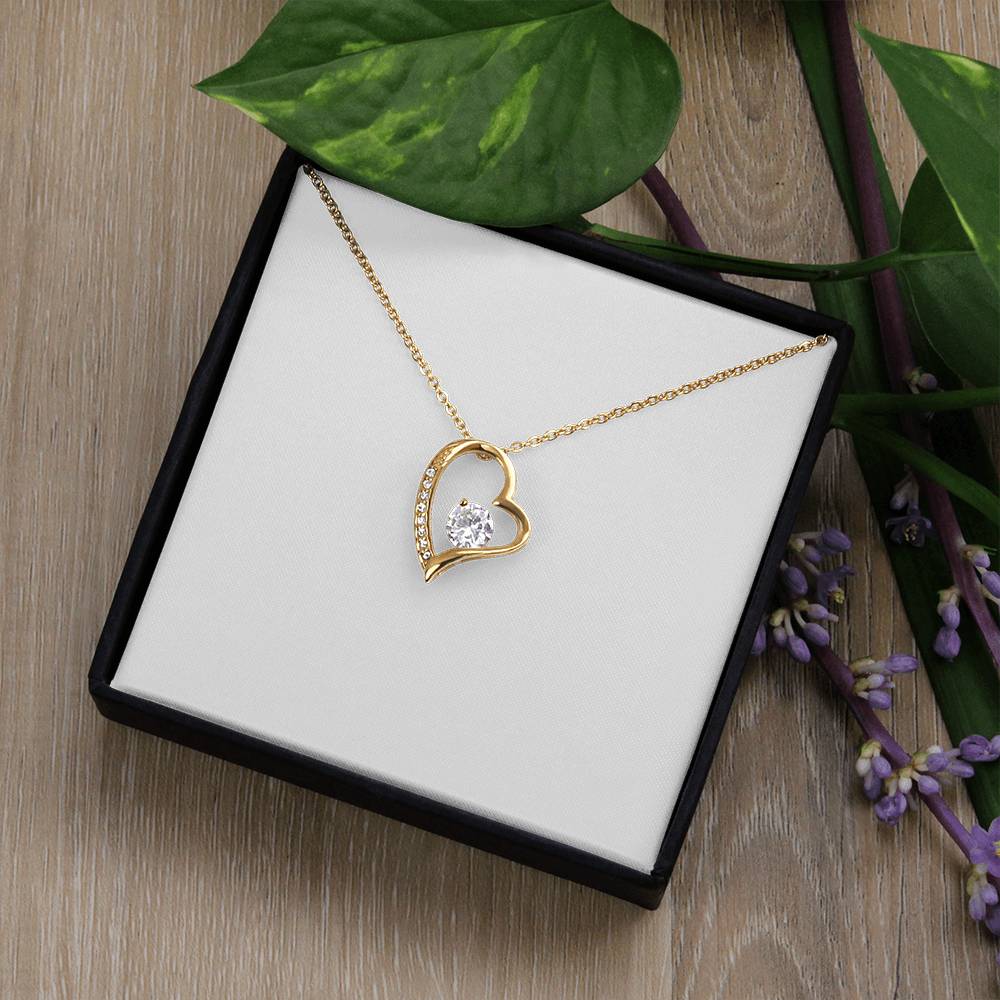 Wife Gifts| To My Gorgeous Wife Forever Love Necklace (W/B)