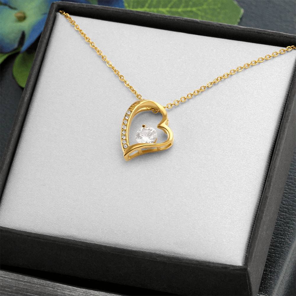 Wife Gifts| To My Gorgeous Wife Forever Love Necklace (W/B)