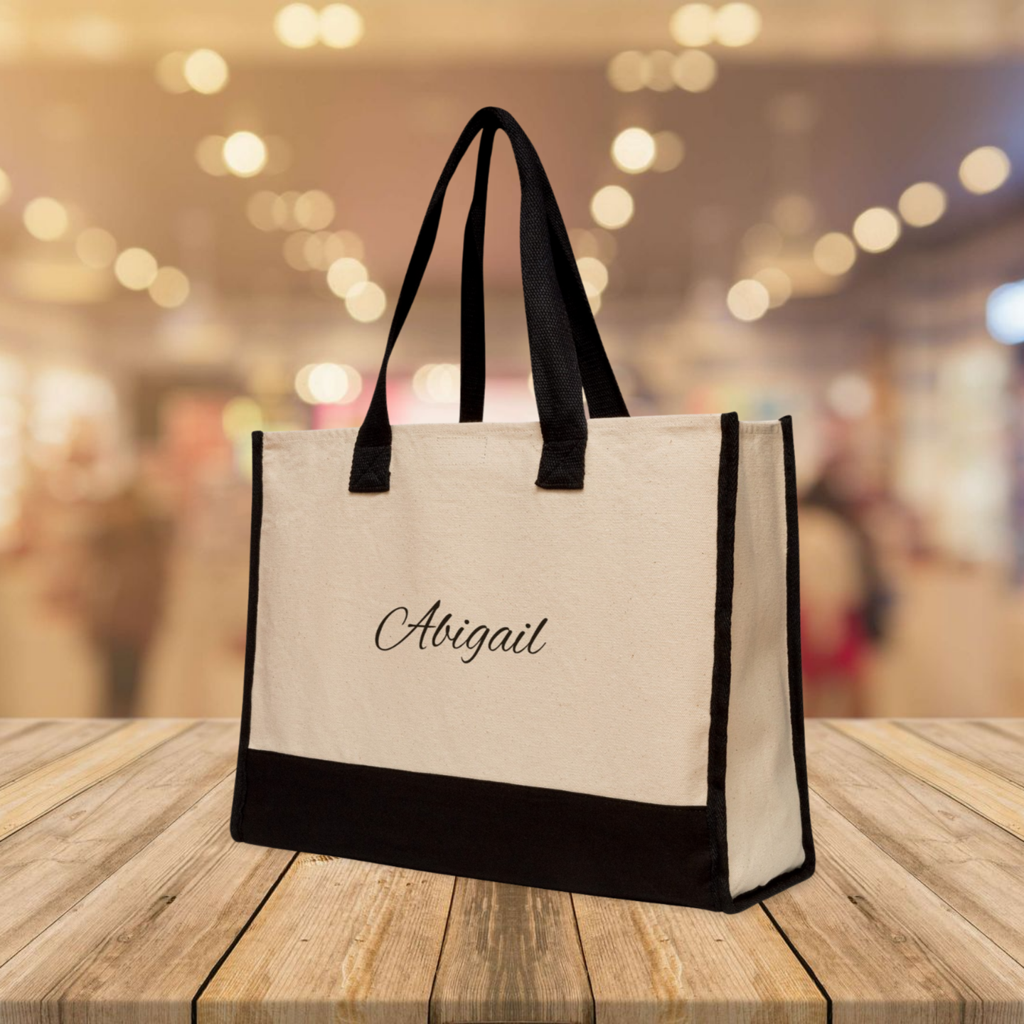 Get trendy with Personalized Premium Cotton Tote Bag -  available at Good Gift Company. Grab yours for $23 today!