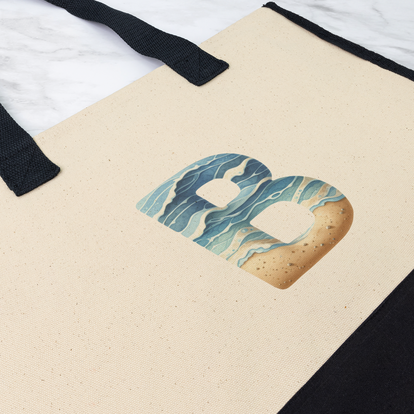 Gift for her| Personalized Initial Canvas Tote Bag – Your New Go-To Bag!