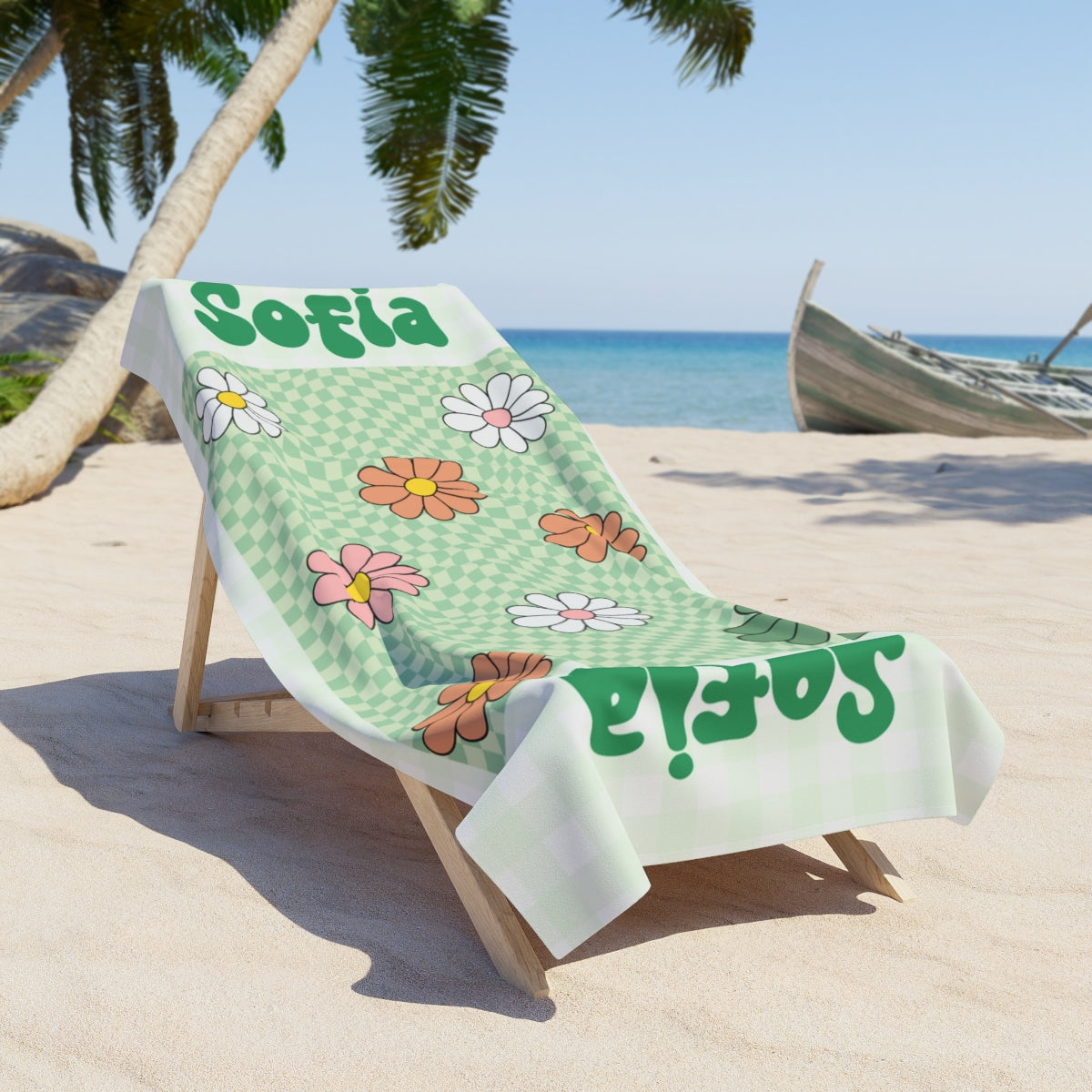 Large Sand-Free Beach Towel – Perfect for Pool, Travel, and Outdoor Adventures