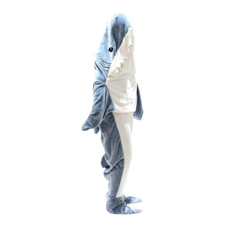 Get trendy with Shark Blanket Super Soft Hooded Sleeping Bag - home goods available at Good Gift Company. Grab yours for $29.99 today!