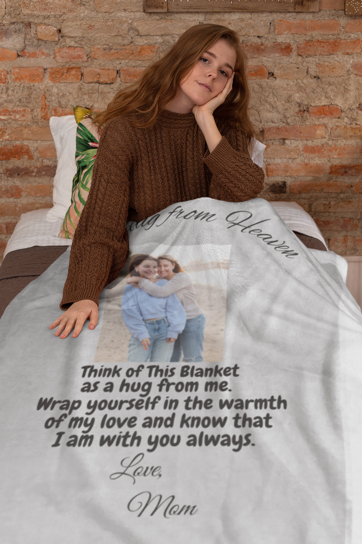 Get trendy with A Hug From Heaven Cozy Plush Fleece Blanket - -  available at Good Gift Company. Grab yours for $52 today!