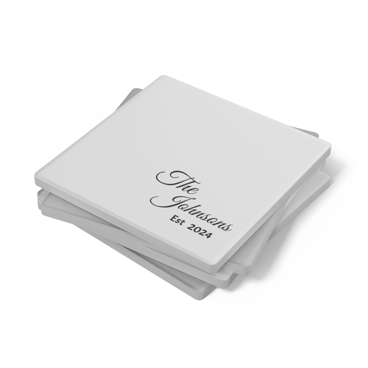 Get trendy with Square Stone Coasters (Set of 4) -  available at Good Gift Company. Grab yours for $19 today!