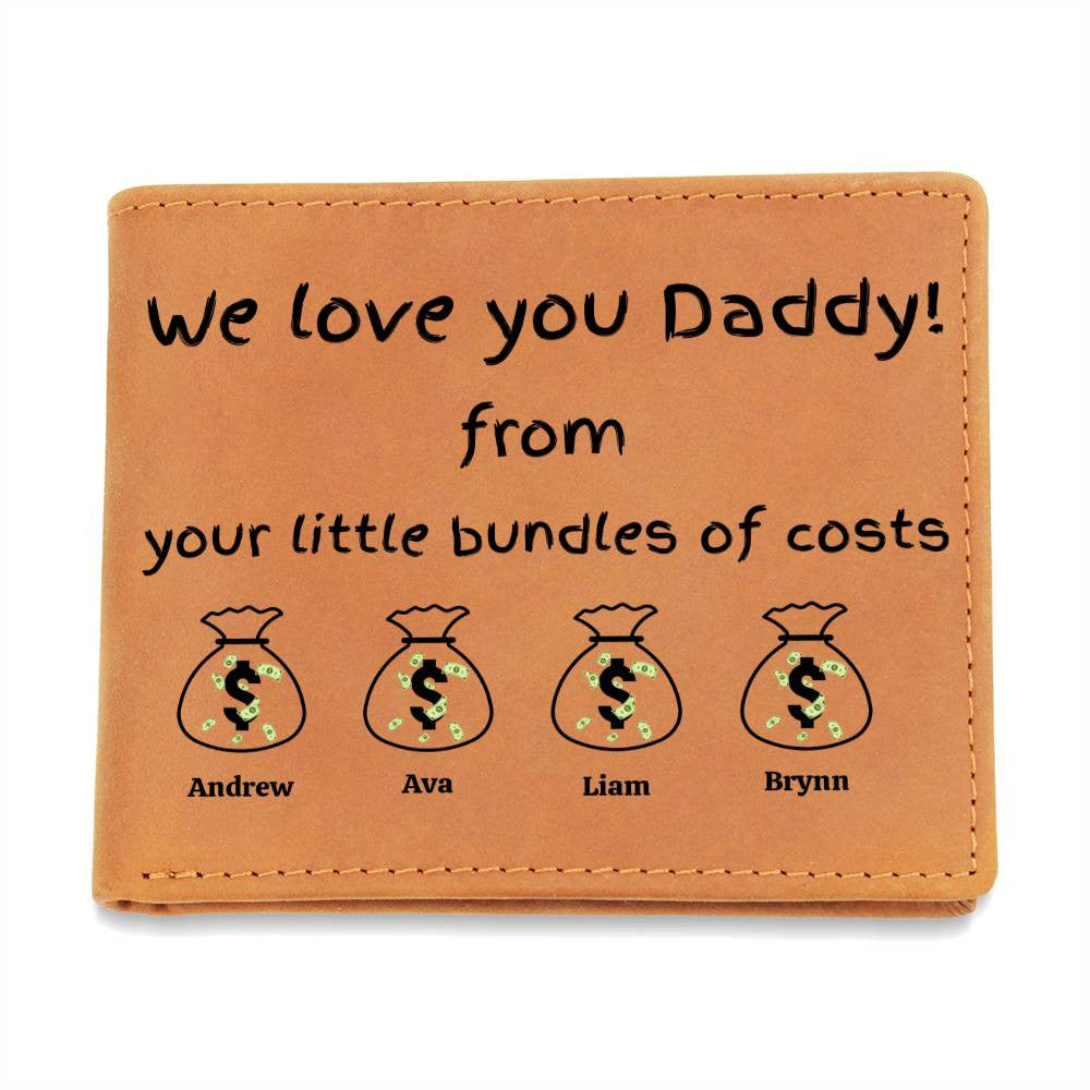 Get trendy with Little Bundles of Costs Graphic Leather Wallet -  available at Good Gift Company. Grab yours for $44.95 today!