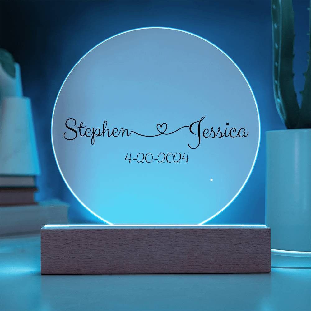 Get trendy with Lovers Night Light -  available at Good Gift Company. Grab yours for $39.95 today!