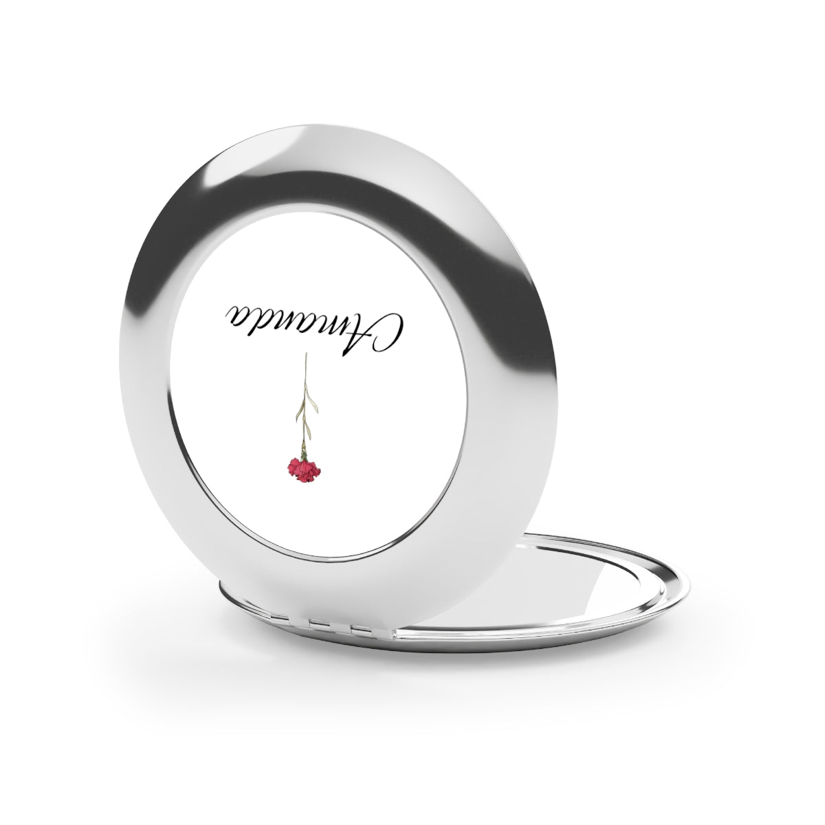 Get trendy with Personalized Compact Mirror with Bridesmaid's Name and Birth Flower – Elegant Custom Bridesmaid Gift -  available at Good Gift Company. Grab yours for $19.25 today!