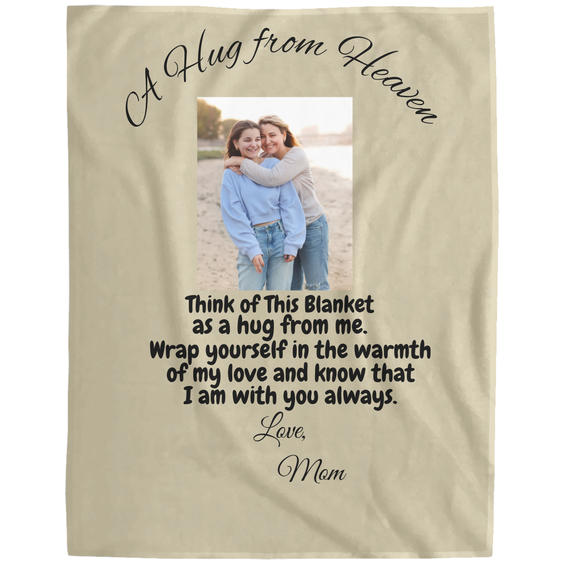 Get trendy with A Hug From Heaven Cozy Plush Fleece Blanket - -  available at Good Gift Company. Grab yours for $52 today!