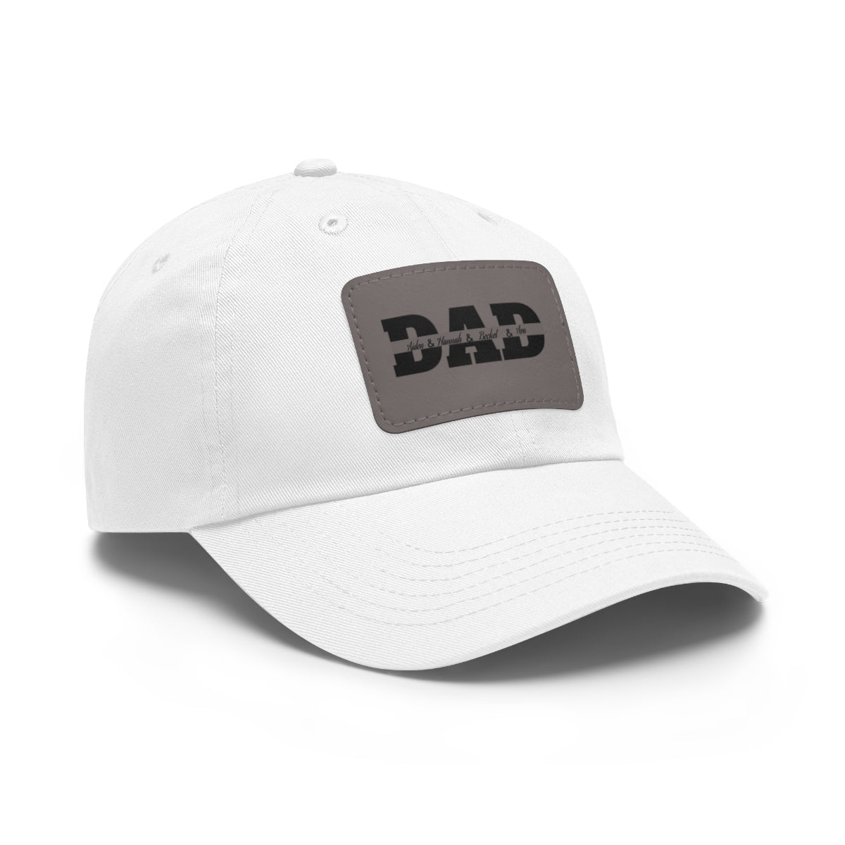Get trendy with Dad Hat with Leather Patch (Rectangle) -  available at Good Gift Company. Grab yours for $23.44 today!