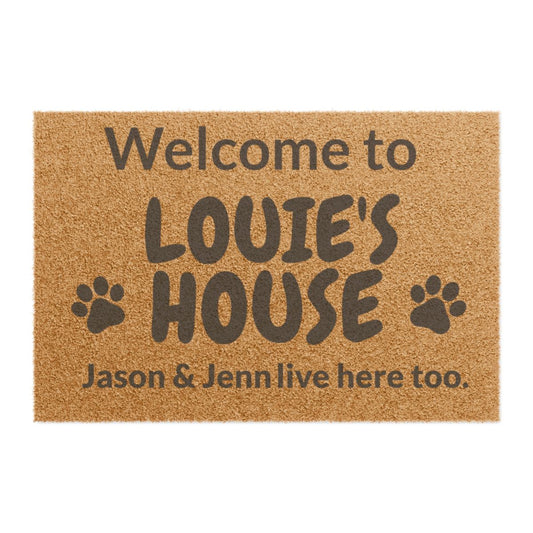 Pets| Personalized Pet Lovers Door Mat