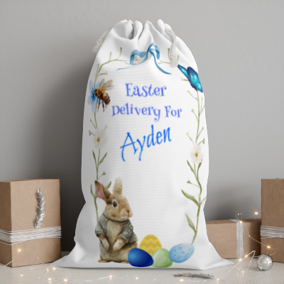 Adorable Easter Bunny Gift Sack