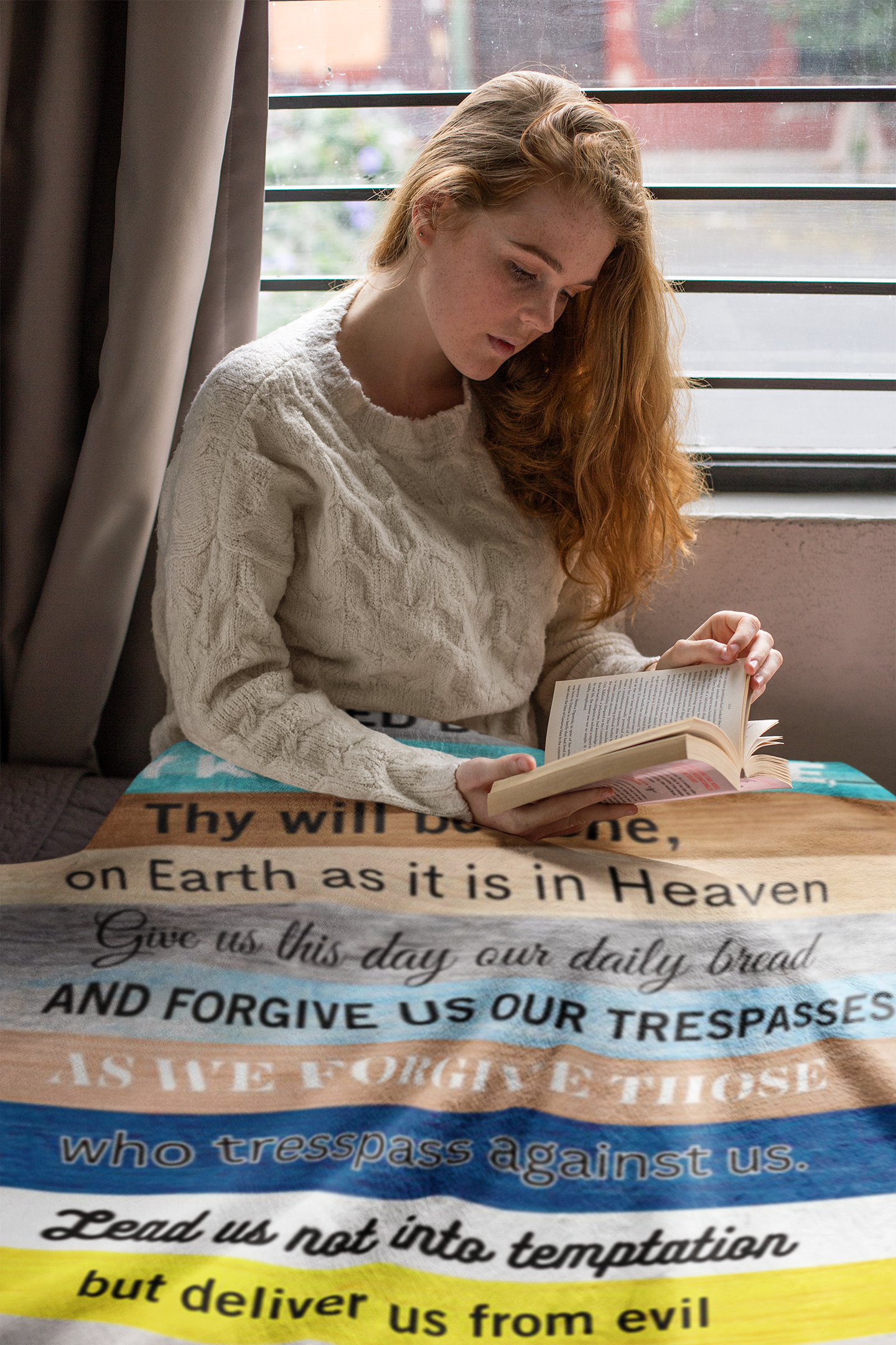 Get trendy with The Lord's Prayer Fleece Blanket 60x80 (Queen) - Blankets available at Good Gift Company. Grab yours for $39.99 today!